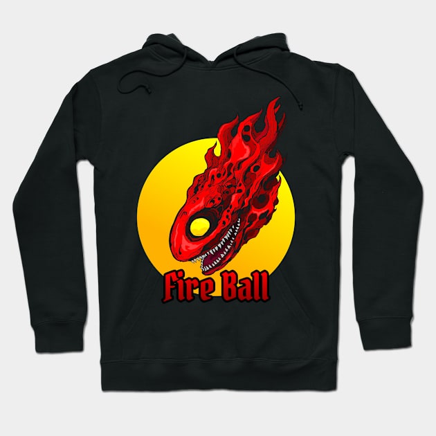 Fire Ball Hoodie by Yacubsuseno